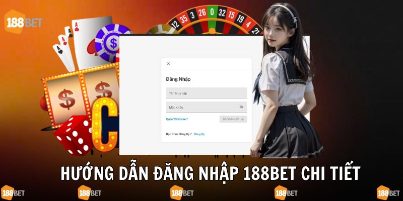 Đăng nhập 188bet nhanh chóng chỉ 3 bước 